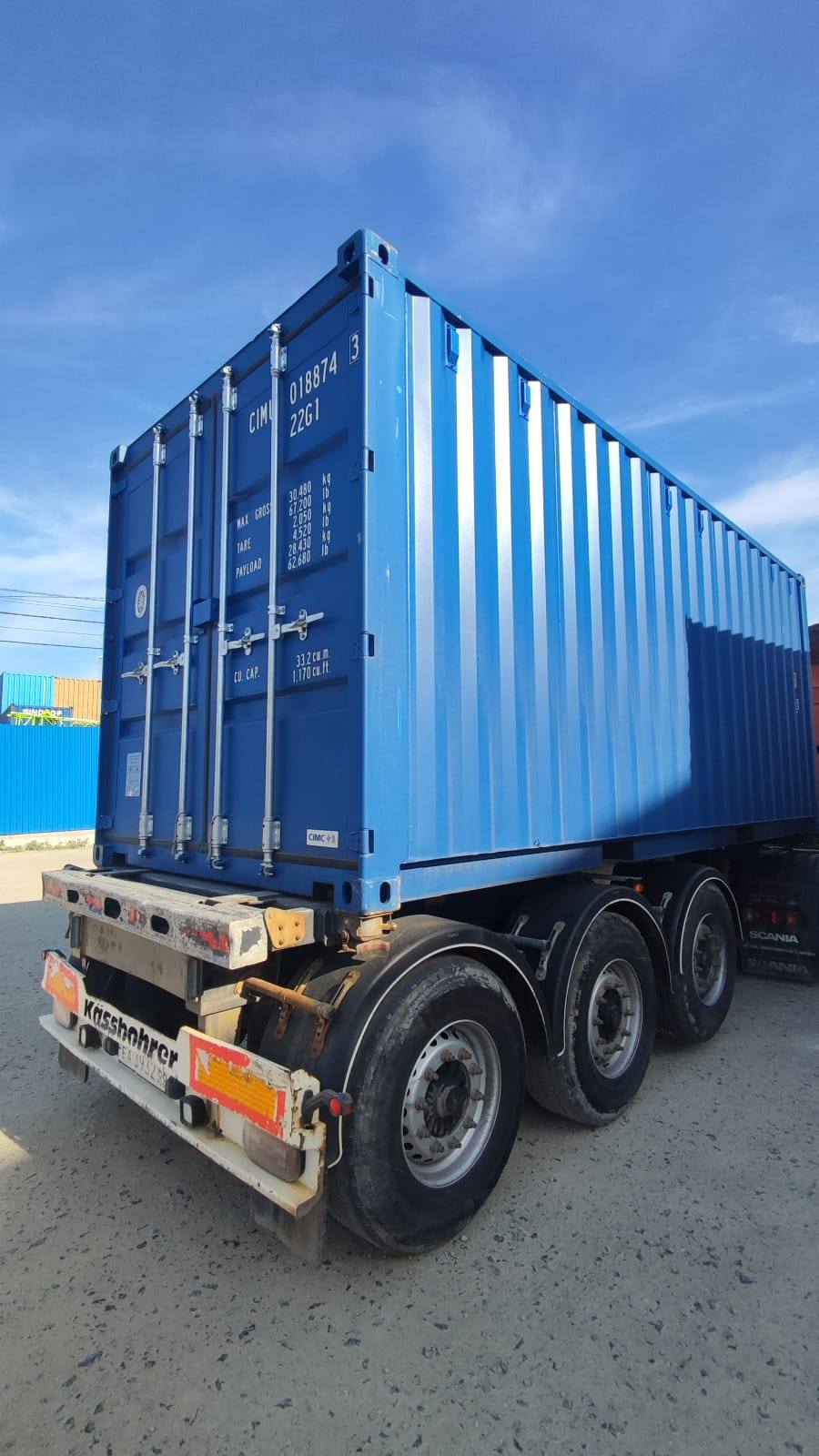 Морской контейнер CIMU0188743